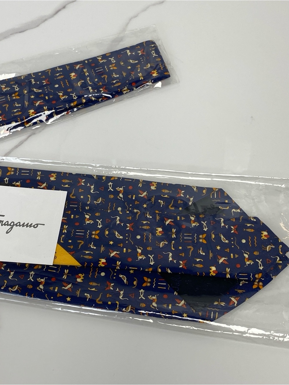 Salvatore Ferragamo Animal Silk Tie - Picture 5 of 5